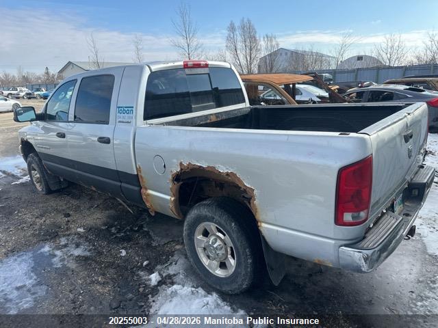 Продаж на аукціоні авто 2006 Dodge Ram 1500 Slt Mega Cab, vin: 3D7KS19D46G150315, номер лоту: 20255003