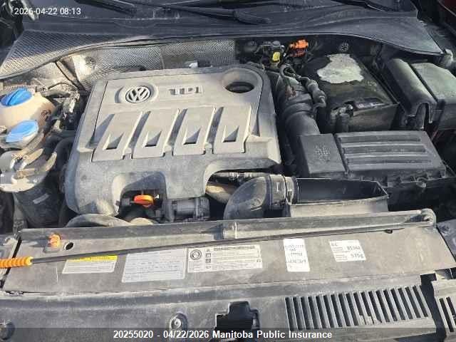 20255020 :رقم المزاد ، 1VWAN7A38CC077917 vin ، 2012 Volkswagen Passat 2.0 Tdi مزاد بيع