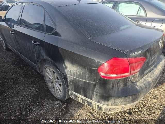 20255020 :رقم المزاد ، 1VWAN7A38CC077917 vin ، 2012 Volkswagen Passat 2.0 Tdi مزاد بيع