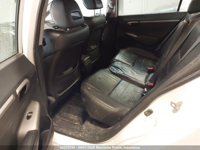 20255034 :رقم المزاد ، 2HHFD56568H202652 vin ، 2008 Acura Csx مزاد بيع