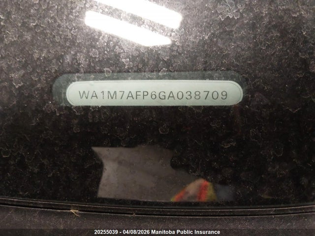 WA1M7AFP6GA038709 Audi Q5 V6