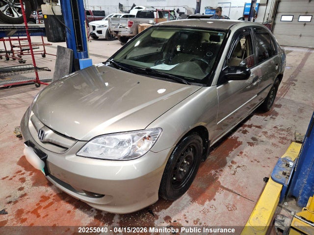 Aukcja sprzedaży 2005 Honda Civic Se, vin: 2HGES15335H043728, numer aukcji: 20255040