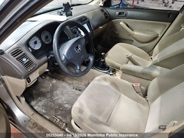 Aukcja sprzedaży 2005 Honda Civic Se, vin: 2HGES15335H043728, numer aukcji: 20255040