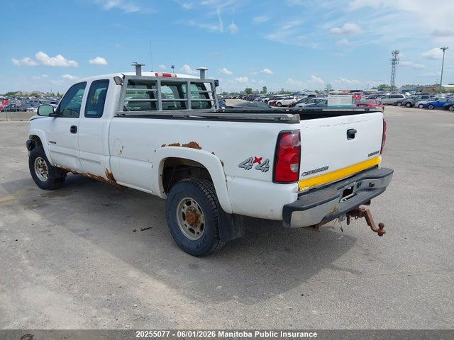 2005 Chevrolet Silverado 2500 Hd Ext Cab მანქანა იყიდება აუქციონზე, vin: 1GCHK29U55E242291, აუქციონის ნომერი: 20255077