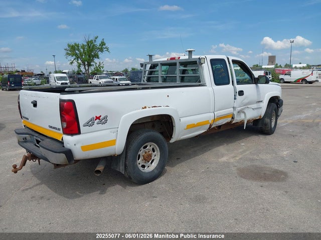 2005 Chevrolet Silverado 2500 Hd Ext Cab მანქანა იყიდება აუქციონზე, vin: 1GCHK29U55E242291, აუქციონის ნომერი: 20255077