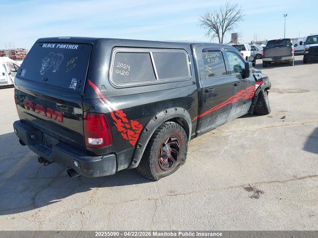 1C6RR7YT1FS771298 Dodge Ram 1500 Rebel Crew Cab
