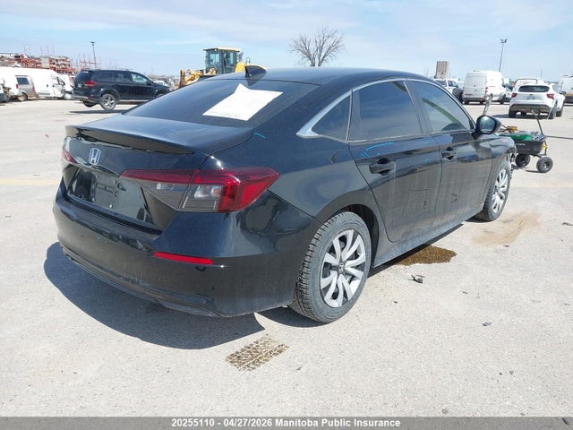 Aukcja sprzedaży 2025 Honda Civic Lx, vin: 2HGFE2F27SH105974, numer aukcji: 20255110