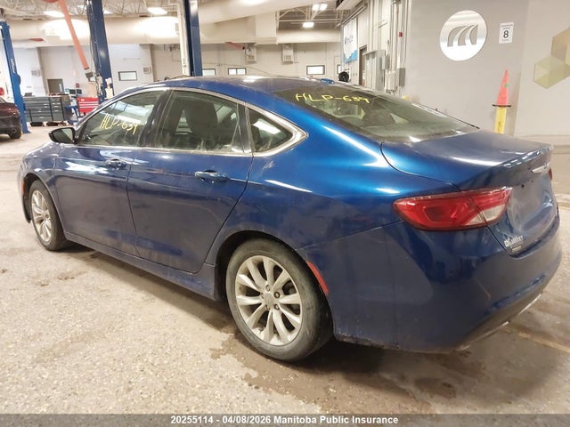 20255114 :رقم المزاد ، 1C3CCCCG0FN703676 vin ، 2015 Chrysler 200 C V6 مزاد بيع