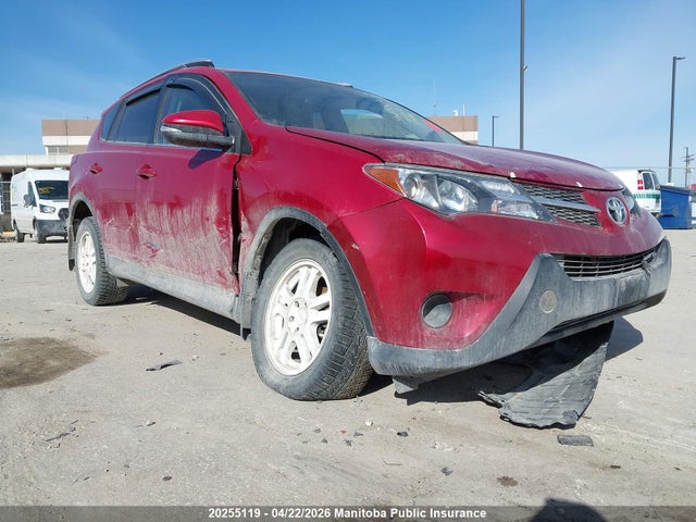 20255119 :رقم المزاد ، 2T3BFREV9FW379391 vin ، 2015 Toyota Rav4 Le مزاد بيع