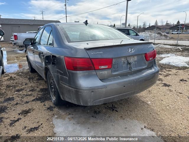 Продаж на аукціоні авто 2010 Hyundai Sonata Gl, vin: 5NPET4AC7AH655421, номер лоту: 20255139