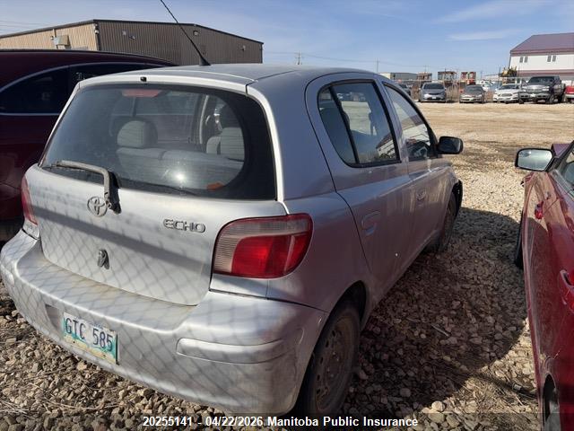 2005 Toyota Echo Le მანქანა იყიდება აუქციონზე, vin: JTDKT123050072661, აუქციონის ნომერი: 20255141