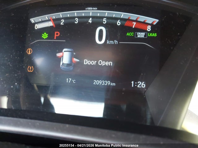 Aukcja sprzedaży 2018 Honda Cr-v Touring, vin: 2HKRW2H96JH138134, numer aukcji: 20255154