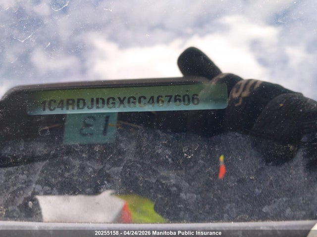 1C4RDJDGXGC467606 Dodge DURANGO LIMITED