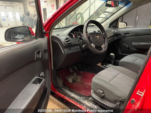 20255166 :رقم المزاد ، KL1TD55627B139306 vin ، 2007 Chevrolet Aveo مزاد بيع