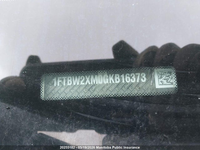 1FTBW2XM0GKB16373 Ford Transit 350 Wb 148 Cargo Van