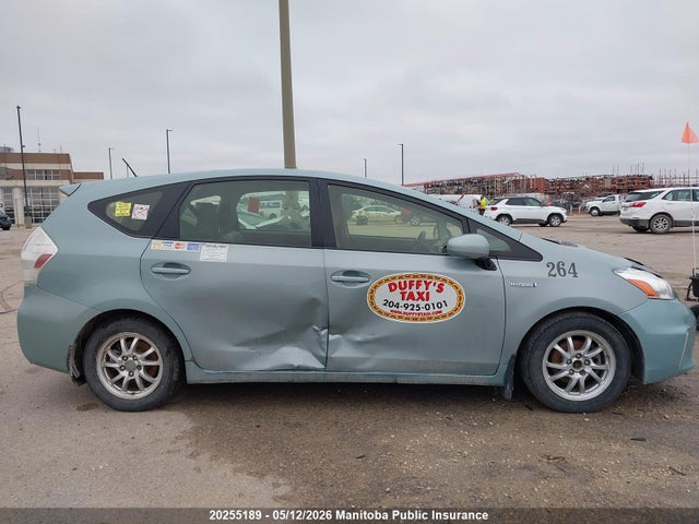 20255189 :رقم المزاد ، JTDZN3EU5D3253261 vin ، 2013 Toyota Prius V مزاد بيع