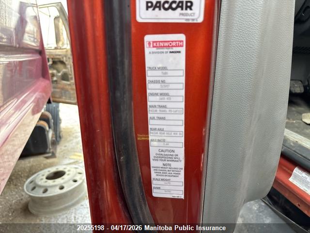 1XKYDP9X1KJ313057 Kenworth Kenworth