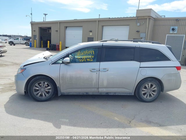 Aukcja sprzedaży 2014 Honda Odyssey Ex-l, vin: 5FNRL5H66EB512942, numer aukcji: 20255199