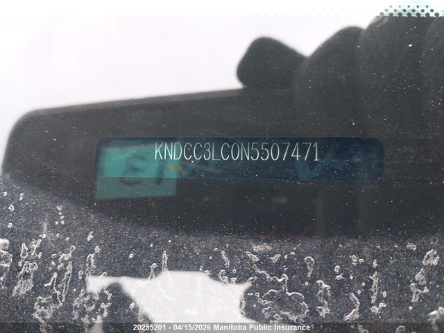20255201 :رقم المزاد ، KNDCC3LC0N5507471 vin ، 2022 Kia Niro Ex مزاد بيع