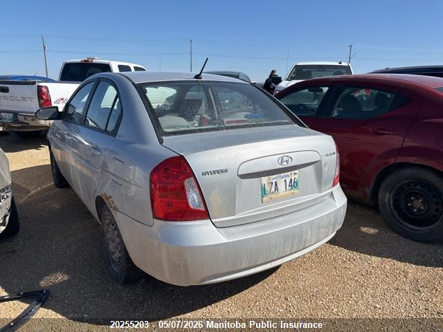 Продаж на аукціоні авто 2009 Hyundai Accent Gl, vin: KMHCN45C79U355192, номер лоту: 20255203