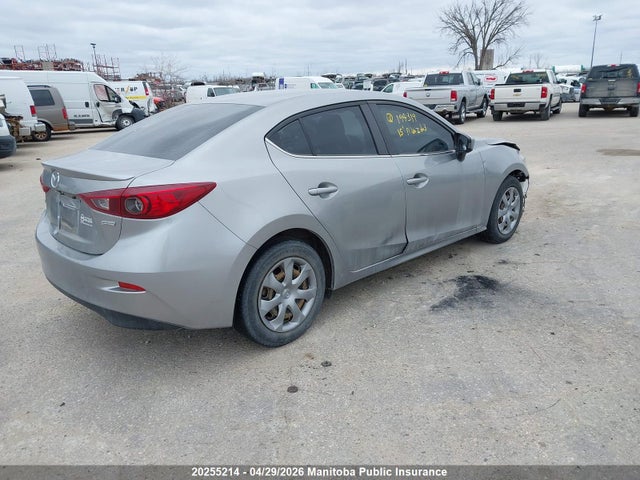 2015 Mazda Mazda3 Gs Sky მანქანა იყიდება აუქციონზე, vin: 3MZBM1V78FM194319, აუქციონის ნომერი: 20255214