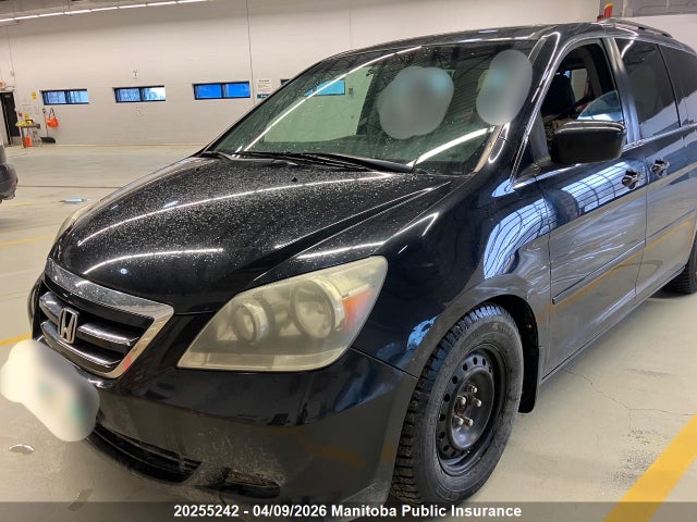 20255242 :رقم المزاد ، 5FNRL38657B504726 vin ، 2007 Honda Odyssey Ex مزاد بيع