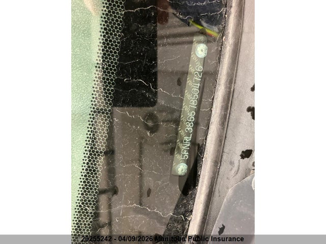 20255242 :رقم المزاد ، 5FNRL38657B504726 vin ، 2007 Honda Odyssey Ex مزاد بيع