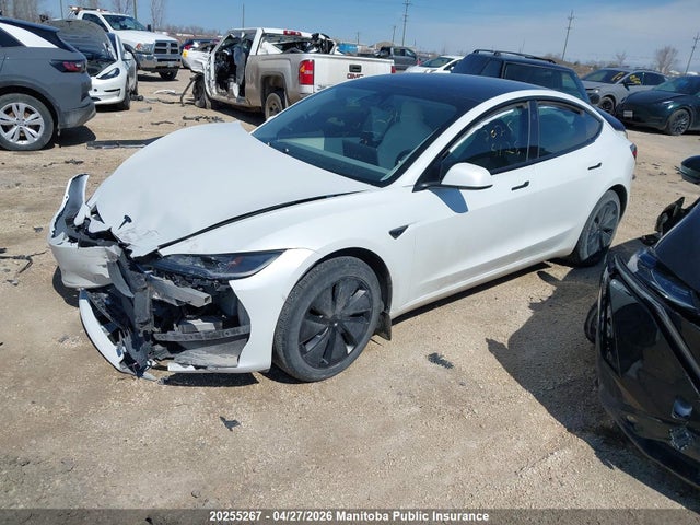 2024 Tesla Model 3 Long Range 75d მანქანა იყიდება აუქციონზე, vin: LRW3E7EB2RC135992, აუქციონის ნომერი: 20255267