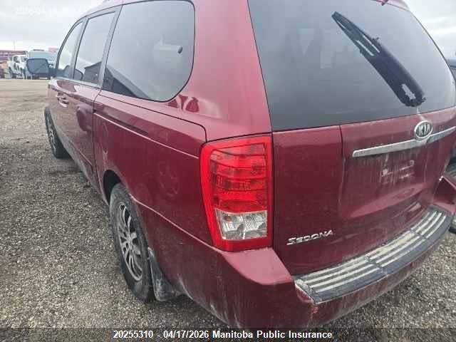 Aukcja sprzedaży 2012 Kia Sedona Ex, vin: KNDMH4C72C6501662, numer aukcji: 20255310