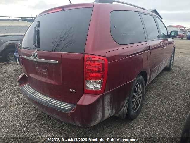 Aukcja sprzedaży 2012 Kia Sedona Ex, vin: KNDMH4C72C6501662, numer aukcji: 20255310