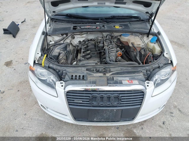 2008 Audi A4 2.0t Quattro Cabriolet მანქანა იყიდება აუქციონზე, vin: WAUDF48H68K014919, აუქციონის ნომერი: 20255329