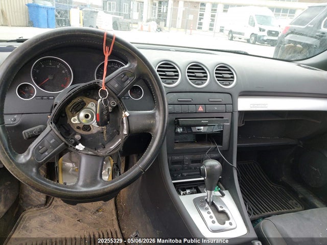 2008 Audi A4 2.0t Quattro Cabriolet მანქანა იყიდება აუქციონზე, vin: WAUDF48H68K014919, აუქციონის ნომერი: 20255329