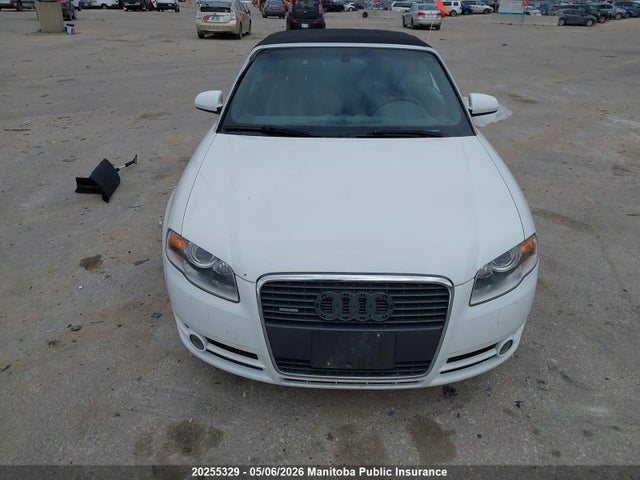 2008 Audi A4 2.0t Quattro Cabriolet მანქანა იყიდება აუქციონზე, vin: WAUDF48H68K014919, აუქციონის ნომერი: 20255329