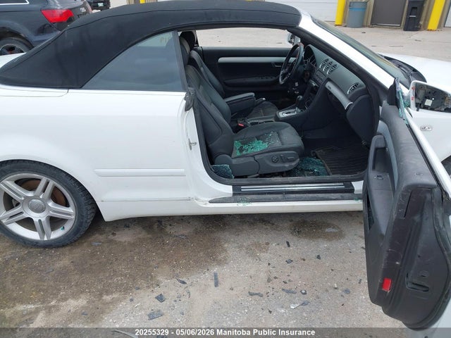 2008 Audi A4 2.0t Quattro Cabriolet მანქანა იყიდება აუქციონზე, vin: WAUDF48H68K014919, აუქციონის ნომერი: 20255329