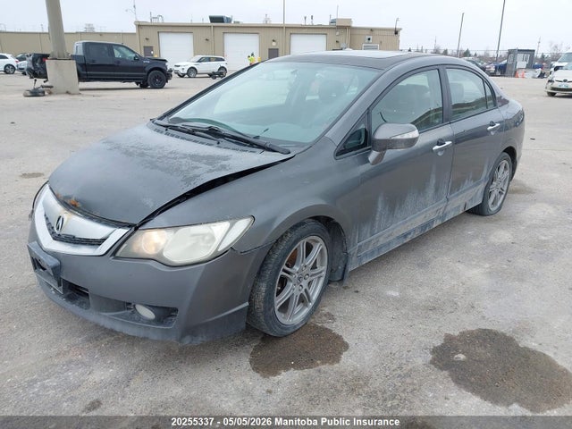 20255337 :رقم المزاد ، 2HHFD56579H200152 vin ، 2009 Acura Csx مزاد بيع