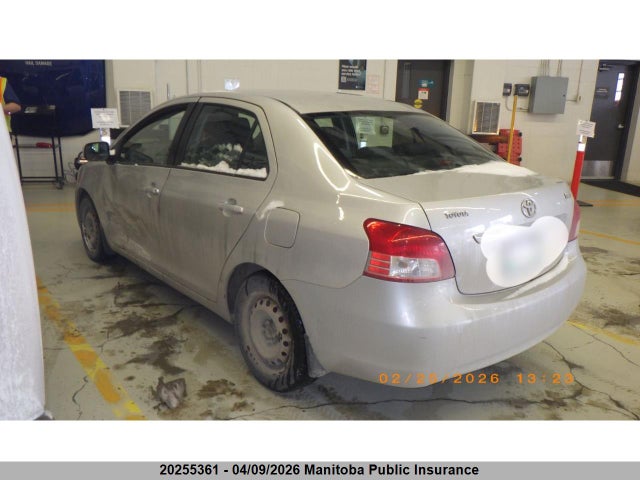 20255361 :رقم المزاد ، JTDBT923671080372 vin ، 2007 Toyota Yaris مزاد بيع