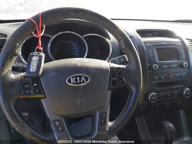 2013 Kia Sorento Ex V6 მანქანა იყიდება აუქციონზე, vin: 5XYKUDA21DG398825, აუქციონის ნომერი: 20255372