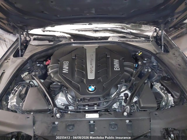 20255413 :رقم المزاد ، WBA6B4C58FD761103 vin ، 2015 Bmw 650i Xdrive Gran Coupe مزاد بيع