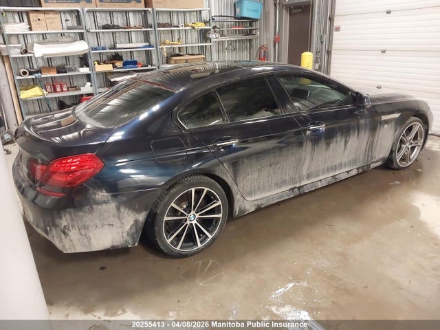 20255413 :رقم المزاد ، WBA6B4C58FD761103 vin ، 2015 Bmw 650i Xdrive Gran Coupe مزاد بيع