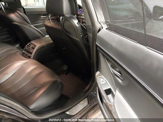 20255413 :رقم المزاد ، WBA6B4C58FD761103 vin ، 2015 Bmw 650i Xdrive Gran Coupe مزاد بيع