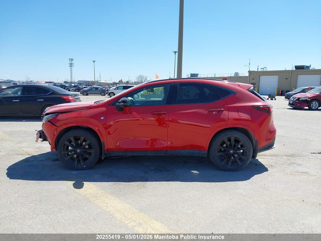 2025 Lexus Nx350 მანქანა იყიდება აუქციონზე, vin: 2T2KGCEZ0SC084497, აუქციონის ნომერი: 20255419