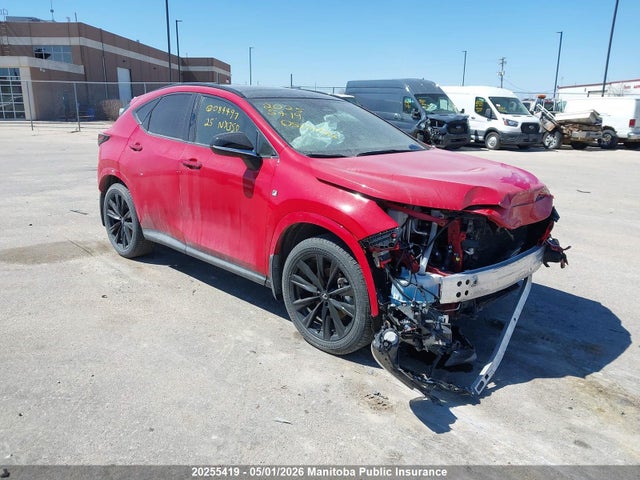 2025 Lexus Nx350 მანქანა იყიდება აუქციონზე, vin: 2T2KGCEZ0SC084497, აუქციონის ნომერი: 20255419