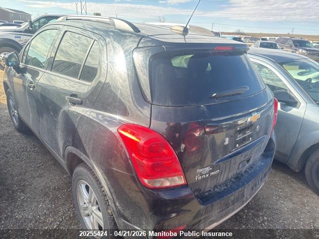 2019 Chevrolet Trax 1lt მანქანა იყიდება აუქციონზე, vin: 3GNCJPSB5KL394898, აუქციონის ნომერი: 20255424