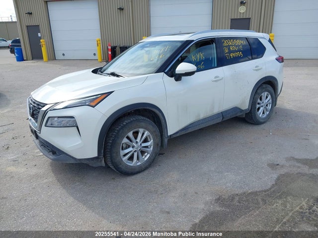 2021 Nissan Rogue Sv მანქანა იყიდება აუქციონზე, vin: 5N1AT3BB4MC841055, აუქციონის ნომერი: 20255541