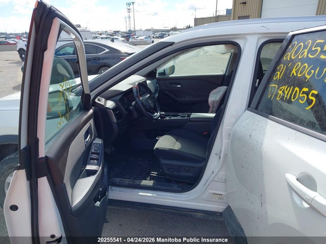 2021 Nissan Rogue Sv მანქანა იყიდება აუქციონზე, vin: 5N1AT3BB4MC841055, აუქციონის ნომერი: 20255541