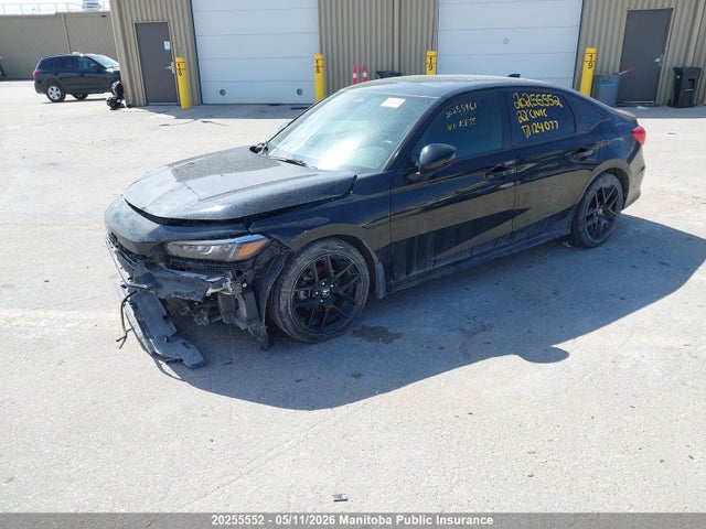 20255552 :رقم المزاد ، 2HGFE2F58NH124077 vin ، 2022 Honda Civic Sport مزاد بيع