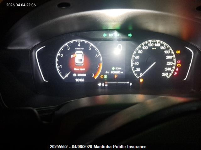 20255552 :رقم المزاد ، 2HGFE2F58NH124077 vin ، 2022 Honda Civic Sport مزاد بيع