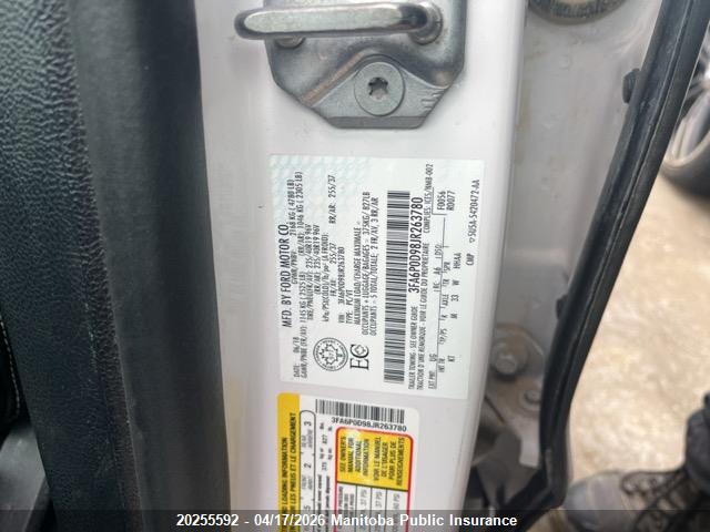 3FA6P0D98JR263780 Ford Fusion Titanium