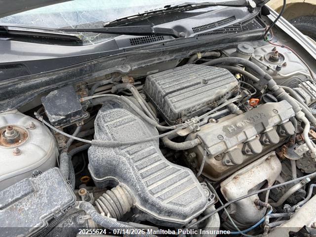 20255624 :رقم المزاد ، 2HGES16683H943093 vin ، 2003 Honda Civic Lx مزاد بيع