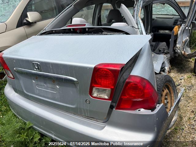 20255624 :رقم المزاد ، 2HGES16683H943093 vin ، 2003 Honda Civic Lx مزاد بيع